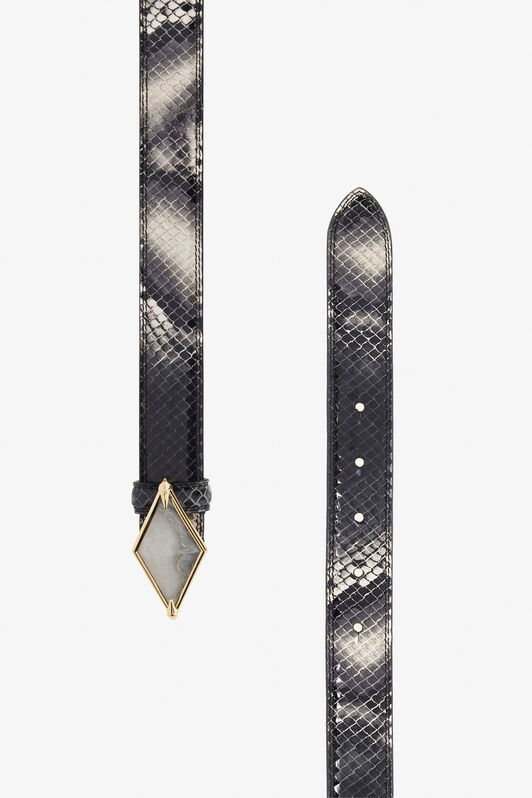 RC Black Leather Belt RC Black Leather Belt Black TWC005-PZ02S