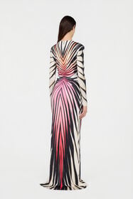 RC Ray Of Paradise Print Maxi Dress CORAL XKT107-JRM33