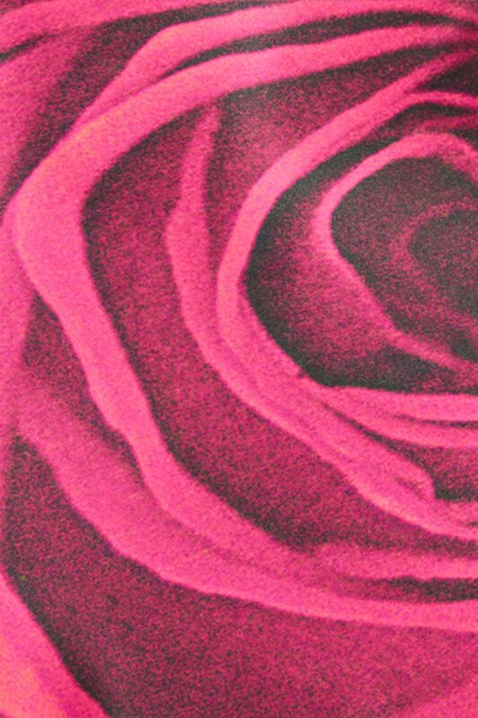 RC Robe À Imprimé Roses Et Volant Fuchsia UKT107-RYN48
