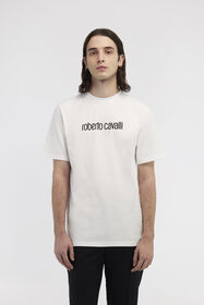 RC T-shirt Bianca Con Logo Bianco SRT61B-JD060
