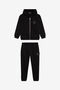JC Ensemble hoodie noir et jogging BLACK XFT66A-CF013