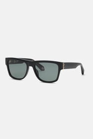 RC Lunettes De Soleil Signées Fausto Puglisi SHINY BLACK UALD35-ID232