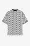 RC Logo-Print Cotton T-Shirt RC Logo-Print Cotton T-Shirt Black/White RRT62M-3PH82