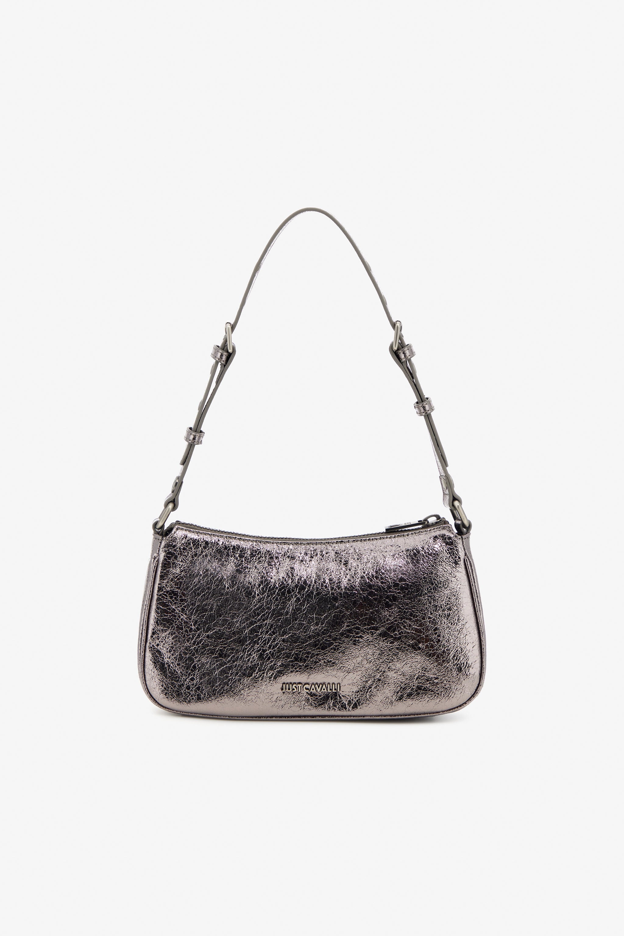JC Just Cavalli Shoulder Bag JC Just Cavalli Shoulder Bag Silver TFB110-TF475