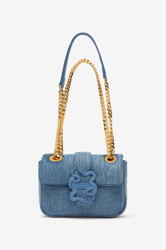 JC Small Denim Crossbody Bag JC Small Denim Crossbody Bag INDACO CHIARO UFB057-UF426