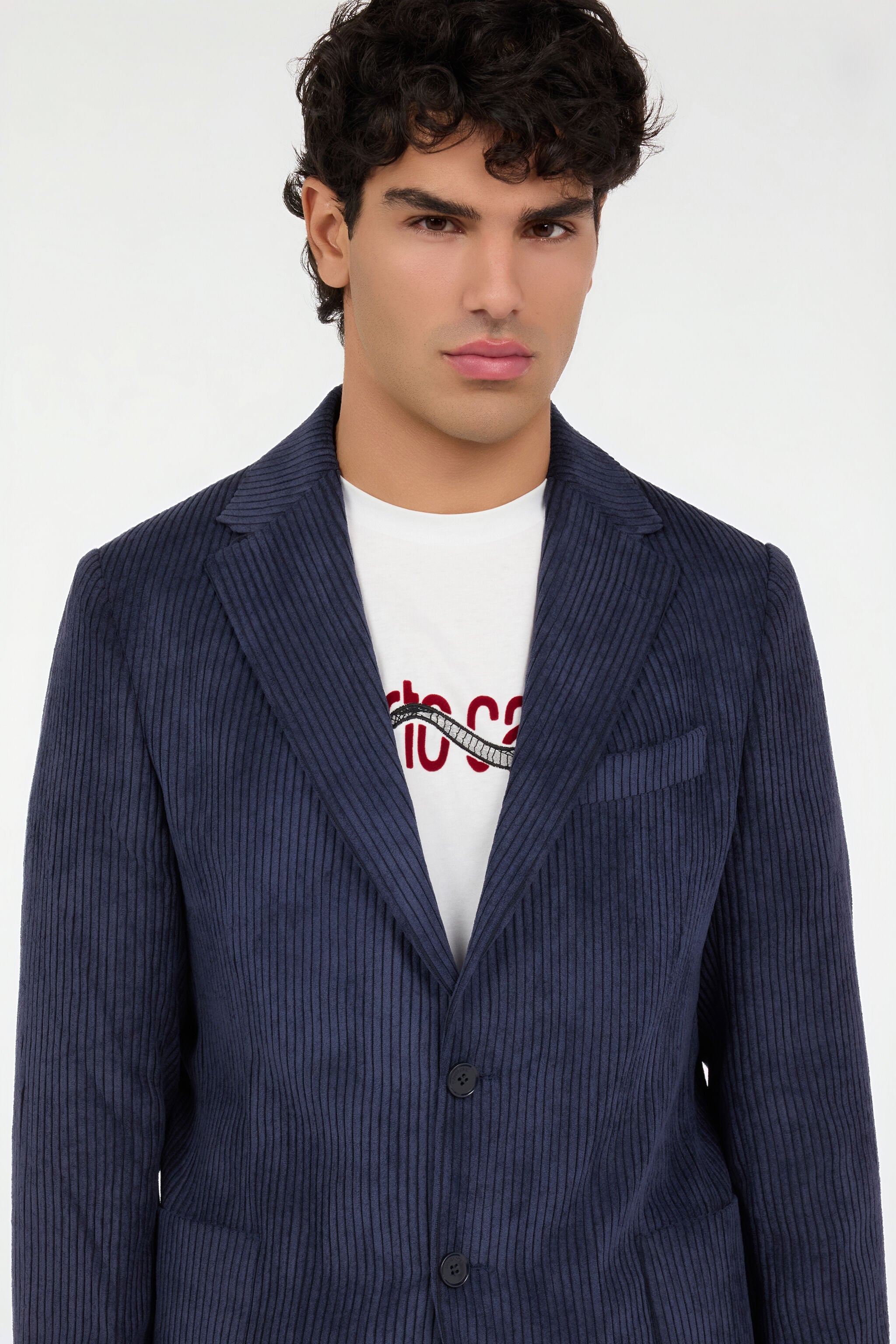 RC Blazer in navyblauem Cord RC Blazer in navyblauem Cord NAVY QOT40I-VLO01