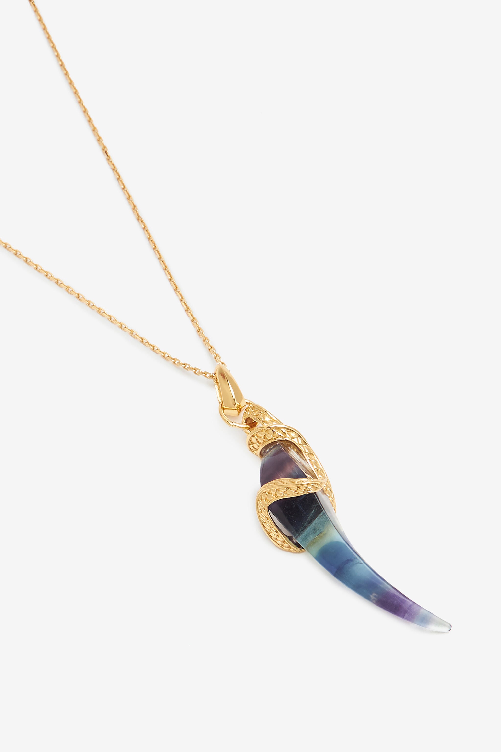 RC Necklace with Fang pendant Gold TWG006-AM002
