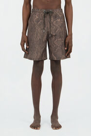 RC Swimsuit in Dark Python Print MILITARY GREEN SOH00F-4GE01
