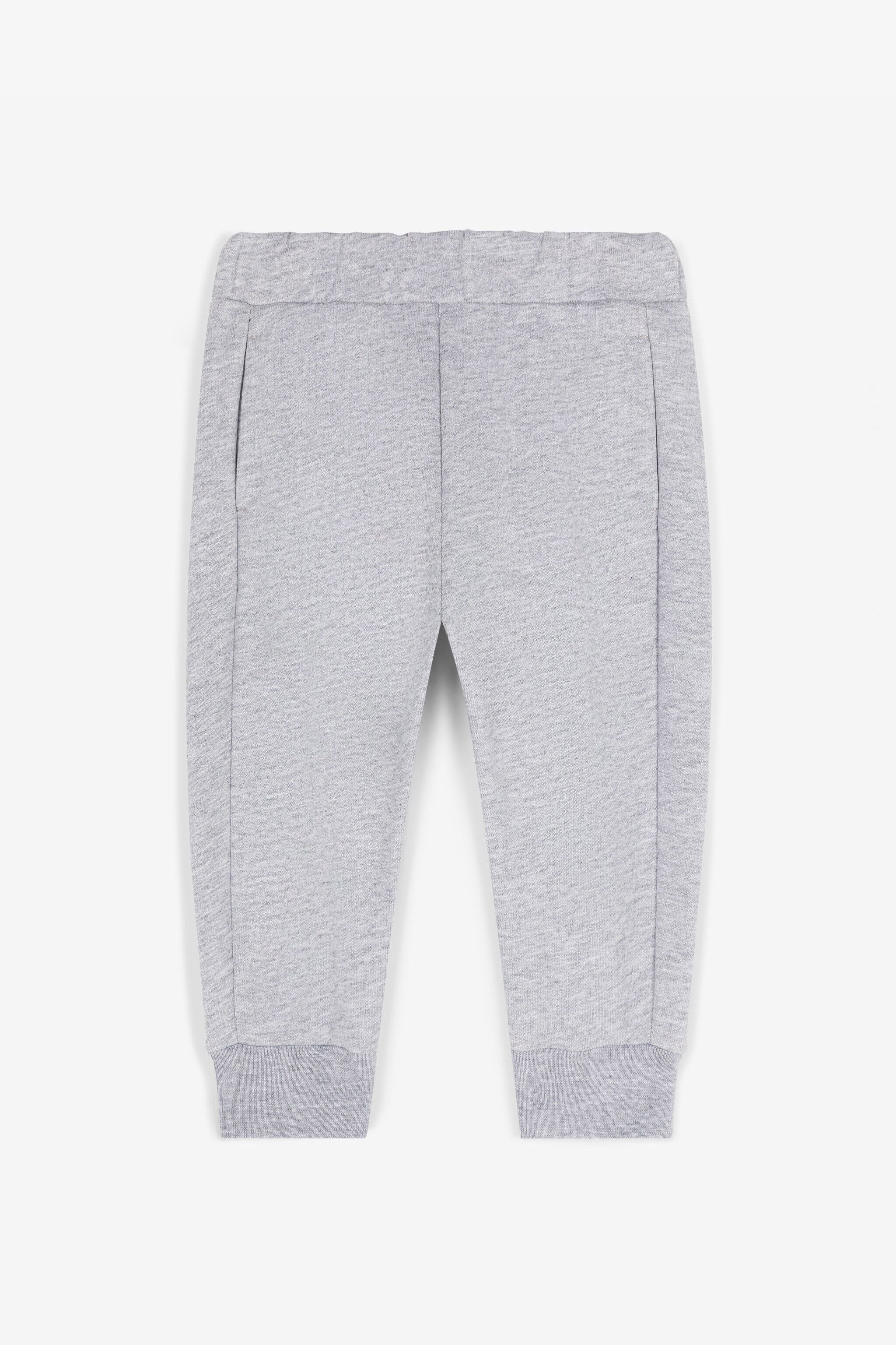 JU Pantaloni sportivi con Monogram RC Grigio RJT220-CF050