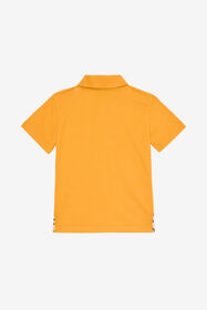 JU Polo En Coton À Écusson Orange UJT641-JD001