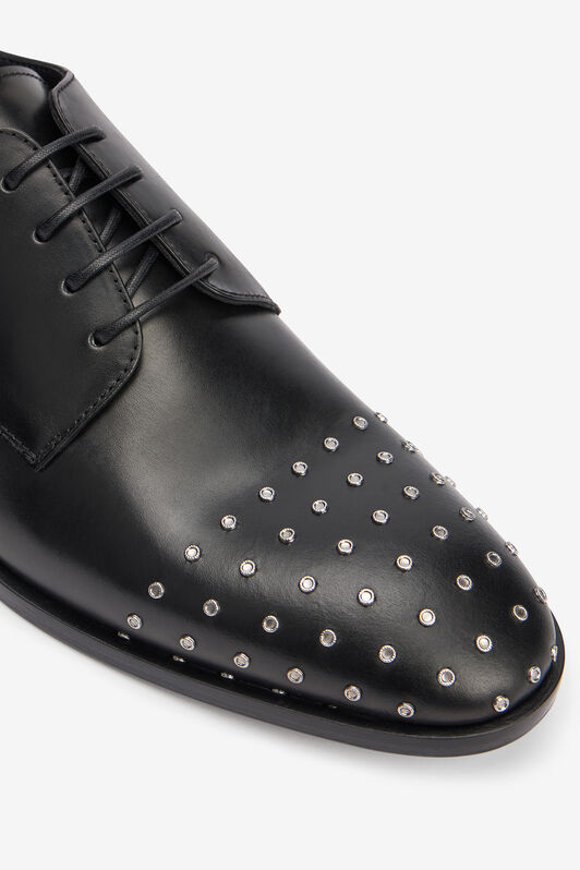 RC Derby Shoes with Studded Toe Cap RC Derby Shoes with Studded Toe Cap Black TRS008-PZ08A