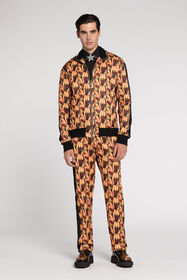 RC Graphic-Print Track Jacket Brown RRT66C-2OH24