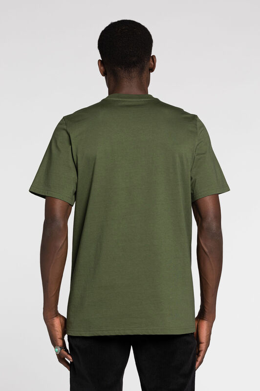 RC T-Shirt mit Mirror Snake-Stickerei RC T-Shirt mit Mirror Snake-Stickerei WHITE RRT61G-JD060