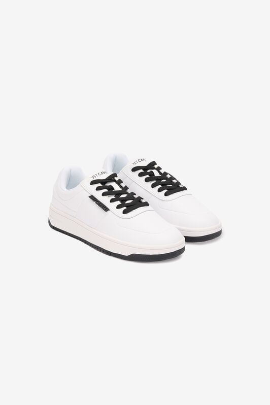JC Sneakers With Logo JC Sneakers With Logo White TFS033-TF266