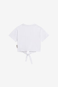 JC T-Shirt Bianca Crop Con Logo WHITE WFT63Y-JD005