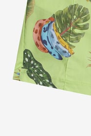 JU Bermuda à Imprimé Tropicana LIME GREEN WJT22C-7MR12