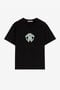 RC Mirror Snake Cotton T-Shirt RC Mirror Snake Cotton T-Shirt Black RKR600-JD062