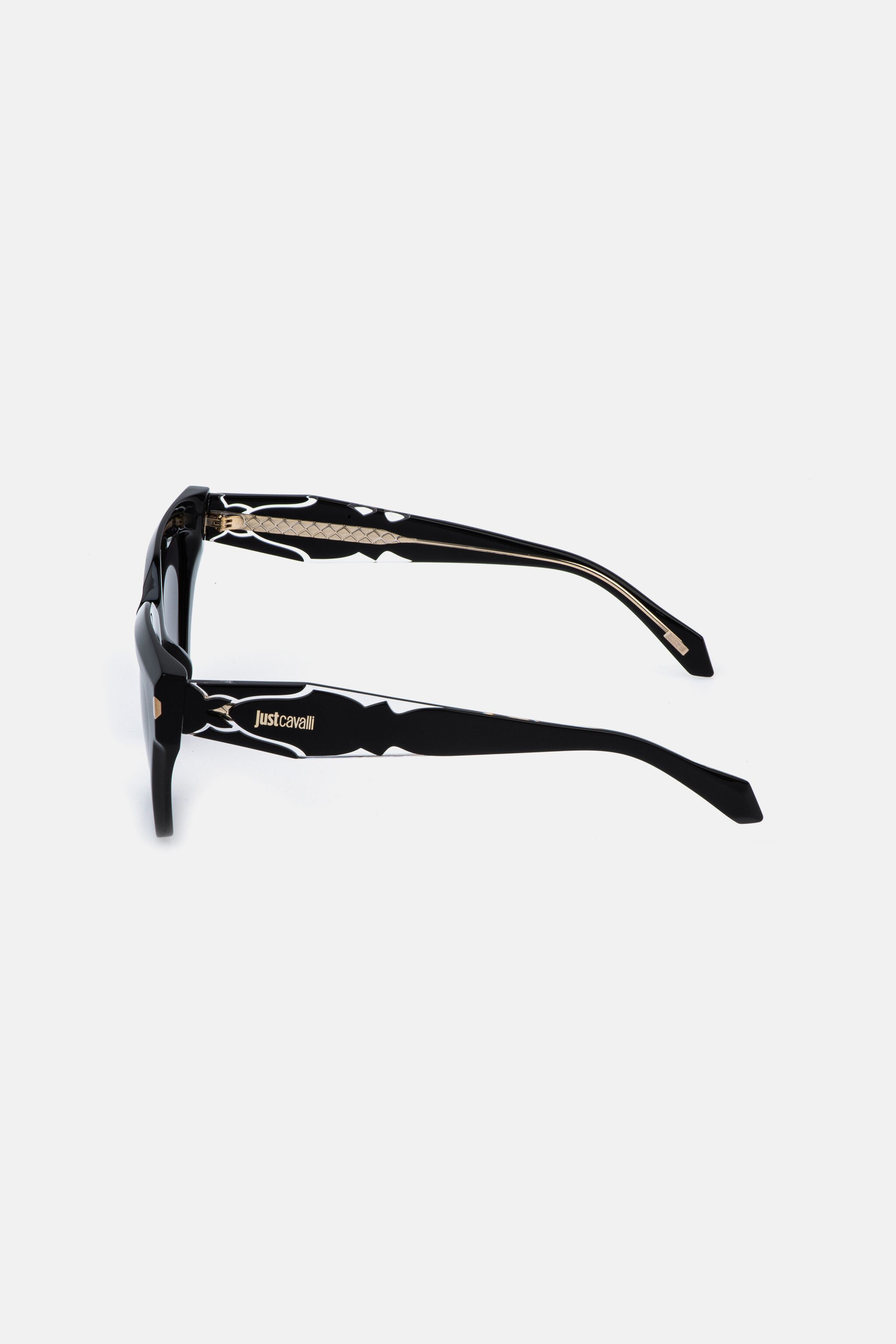 JC Cat-eye feminine sunglasses SHINY BLACK VALD20-ID261