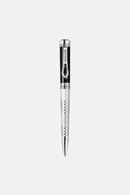 RC Penna incisa nera e color argento  QALG74-IG389