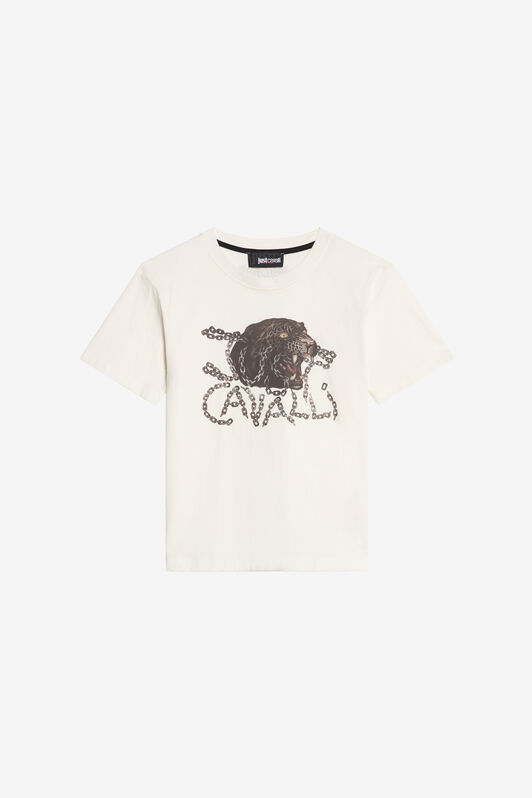 JC Panther Graphic T-Shirt JC Panther Graphic T-Shirt MARSHMALLOW XFT60G-JD003