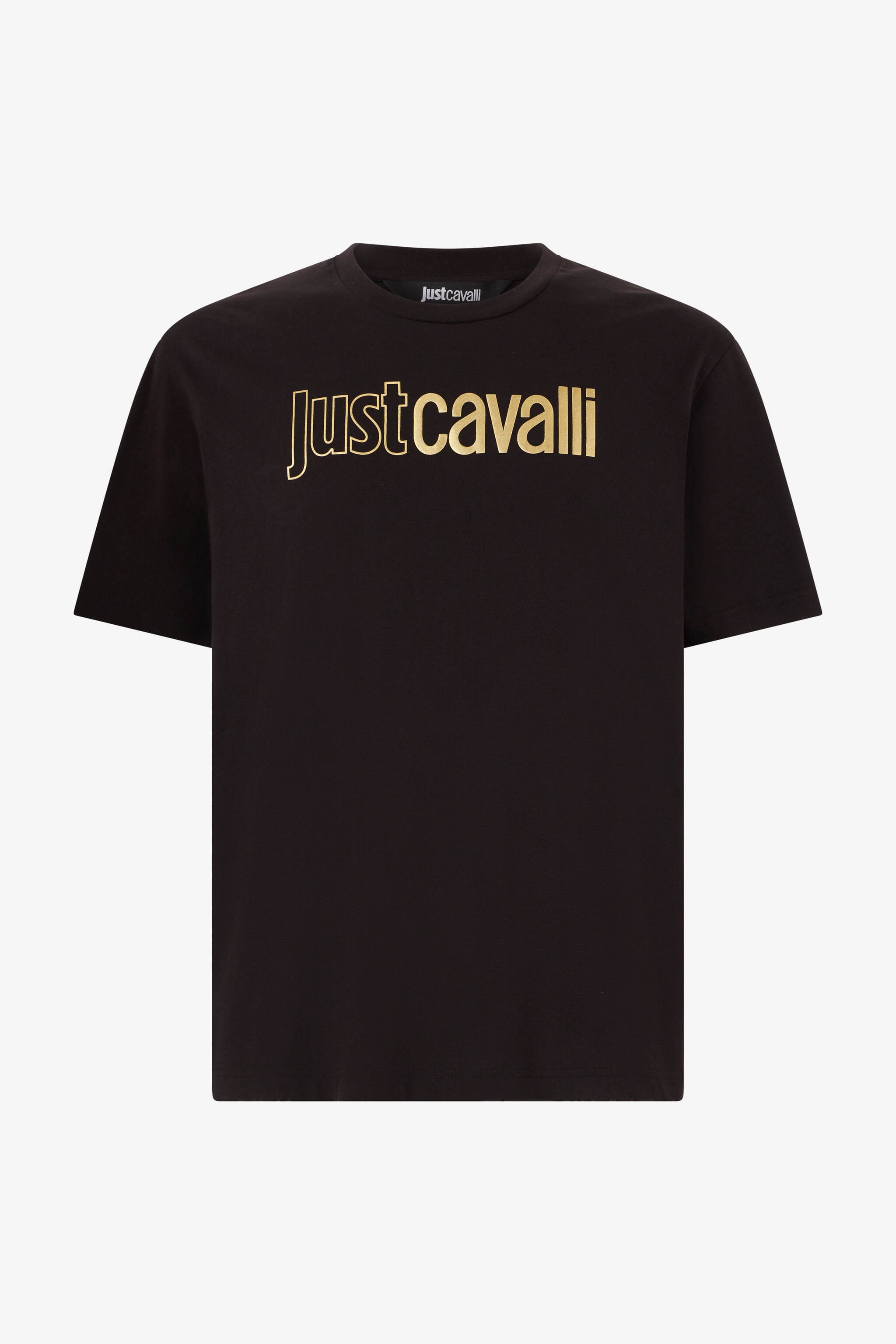 JC T-Shirt With Front Logo Print JC T-Shirt With Front Logo Print Black UFT067-UF087