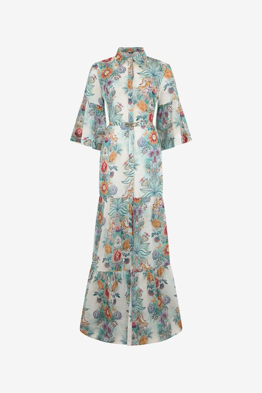 JC Robe Imprimé Tropical Garden JC Robe Imprimé Tropical Garden TURCHESE CHIRO WFT326-WF724