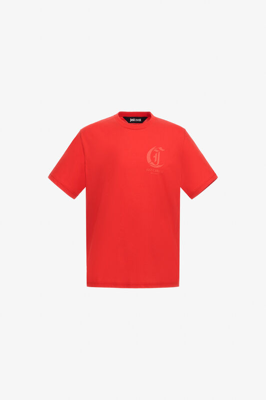 JC Just Cavalli T-shirt JC Just Cavalli T-shirt Rot TFT045-TF062