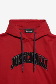 JC Cavalli Kids Scarlet Hoodie RED XFT66N-CF029