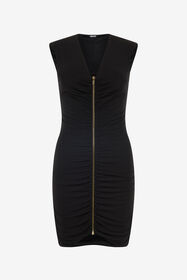 JC Sleeveless Mini Dress Black UFT181-UF247