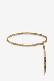 RC Cinturón De Cadena Serpentine En oro GOLD/OCEAN/PINK XQC002-AM008