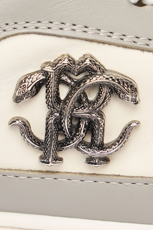 RC Sneakers With Mirror Snake Monogram GRIGIO/NERO SRS044-PZA90