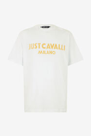 JC Camiseta Con Logotipo Flocado WHITE UFT058-UF078