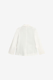 JU Giacca doppiopetto elegante OPTICAL WHITE WJT40S-CHO05