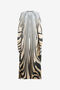 RC Zebra Print Silk Kaftan Dress RC Zebra Print Silk Kaftan Dress NATURAL/BLACK XQT179-SQT26