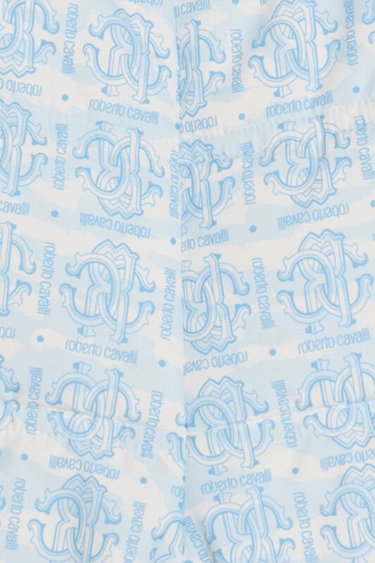 JU Padded Jumpsuit With Monogram Print JU Padded Jumpsuit With Monogram Print BABY BLUE VJT400-5RO44