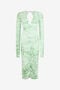 RC Abito Midi con Stampa Jaguar Mint RC Abito Midi con Stampa Jaguar Mint PISTACHIO GREEN XQT123-LNT23