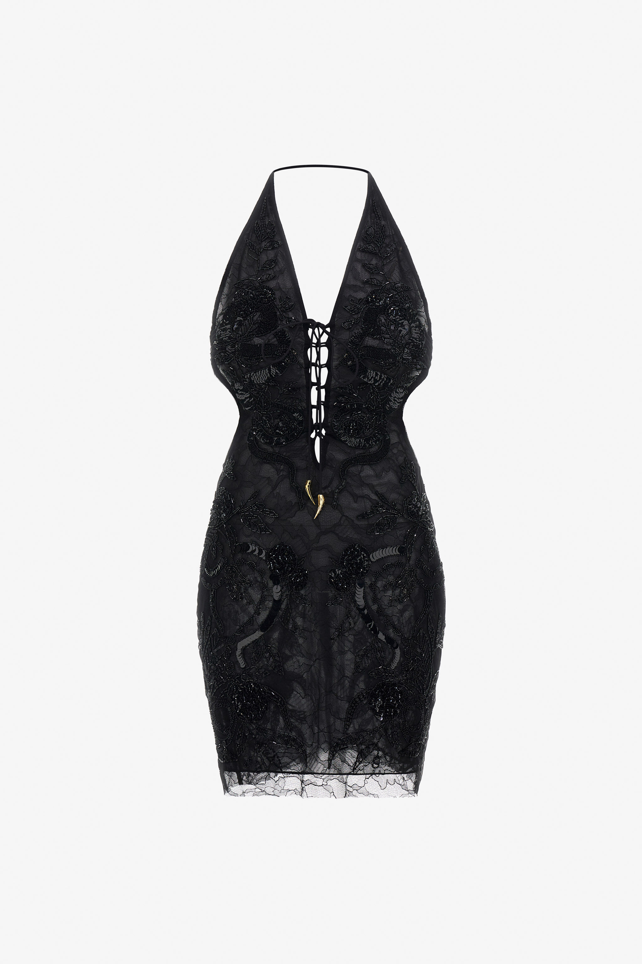 RC Embroidered dress RC Embroidered dress Schwarz SKR190-RT002