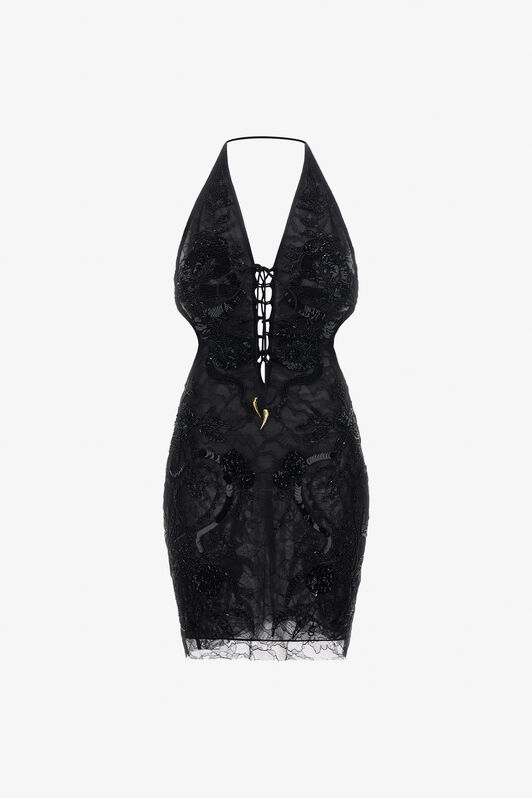 RC Embroidered dress RC Embroidered dress Schwarz SKR190-RT002