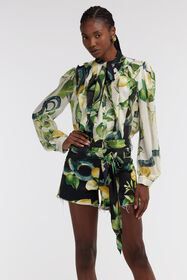 RC Lemon silk Shirt Marfil SKT706-CTI89