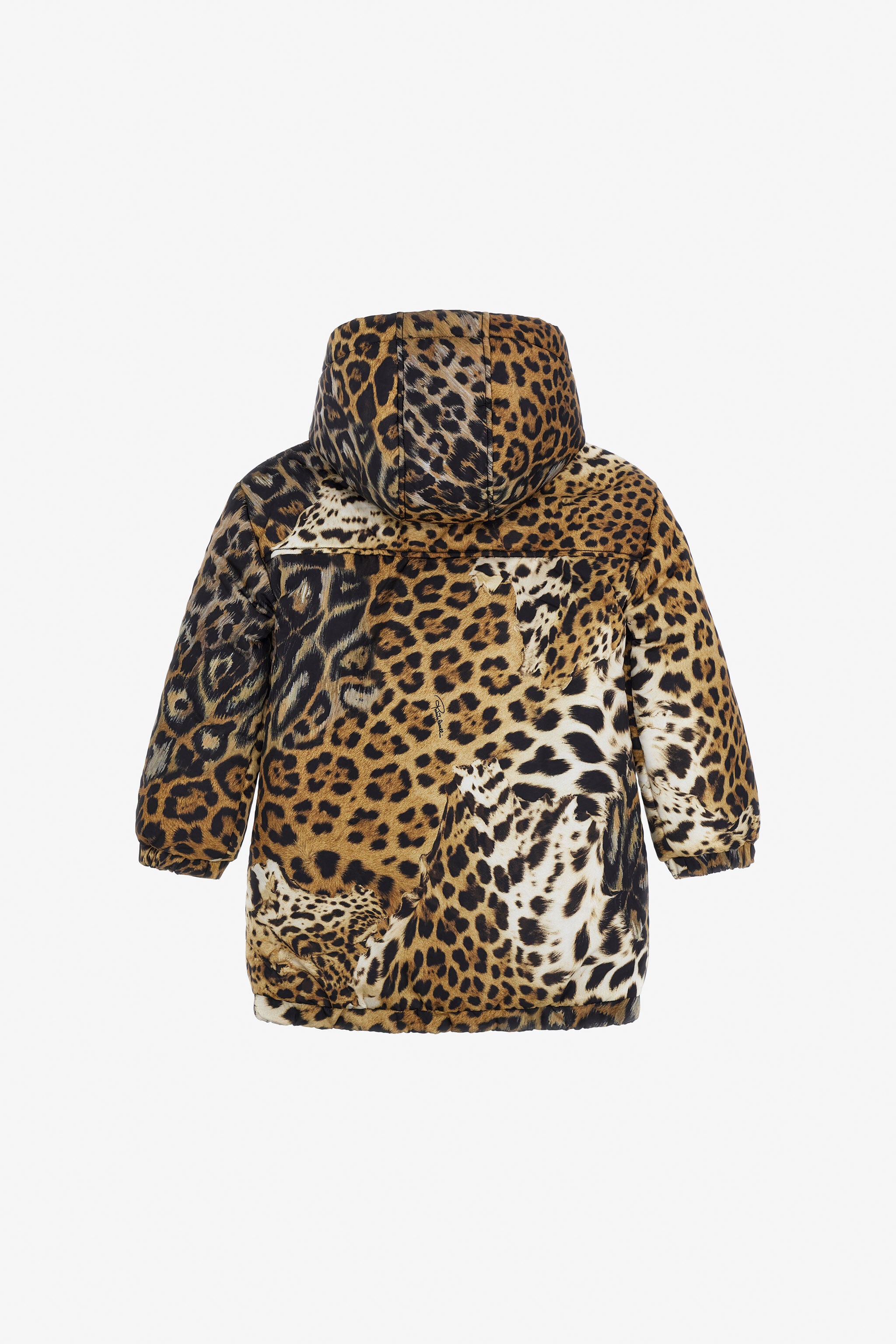 JU Giacca stampata con motivo pelle di giaguaro JU Giacca stampata con motivo pelle di giaguaro Marrone chiaro TJT42C-5RM10