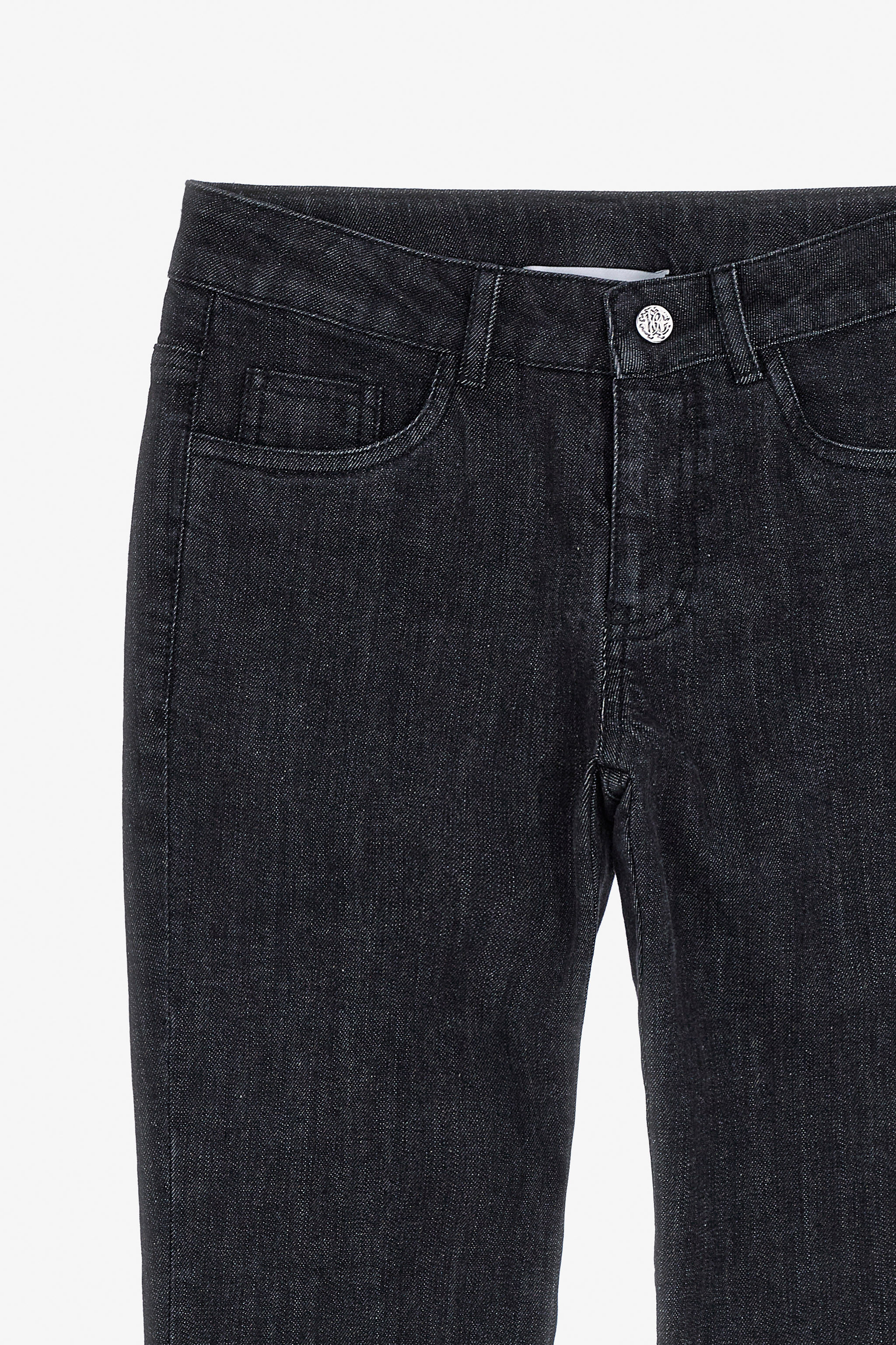 JU Dark Jeans With RC Monogram JU Dark Jeans With RC Monogram BLACK TJJ20D-DN001