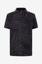 RC Polo Shirt With Animal Print RC Polo Shirt With Animal Print Black URT64J-XKN54