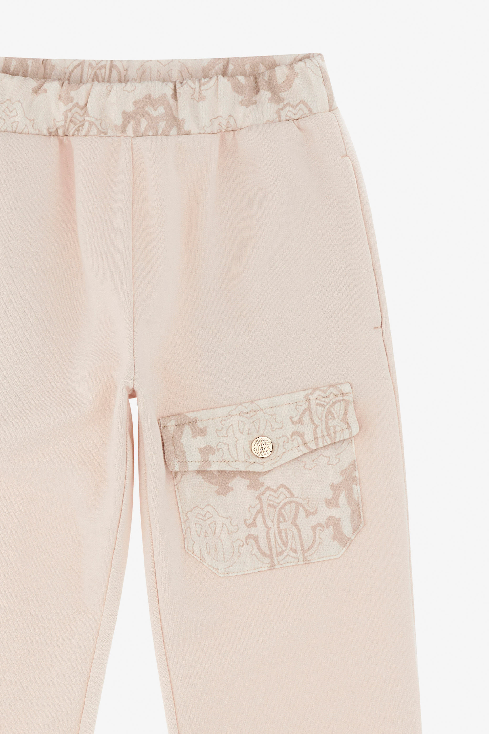 JU Sweatpants With Pocket And RC Monogram JU Sweatpants With Pocket And RC Monogram BEIGE TJT22N-CF050