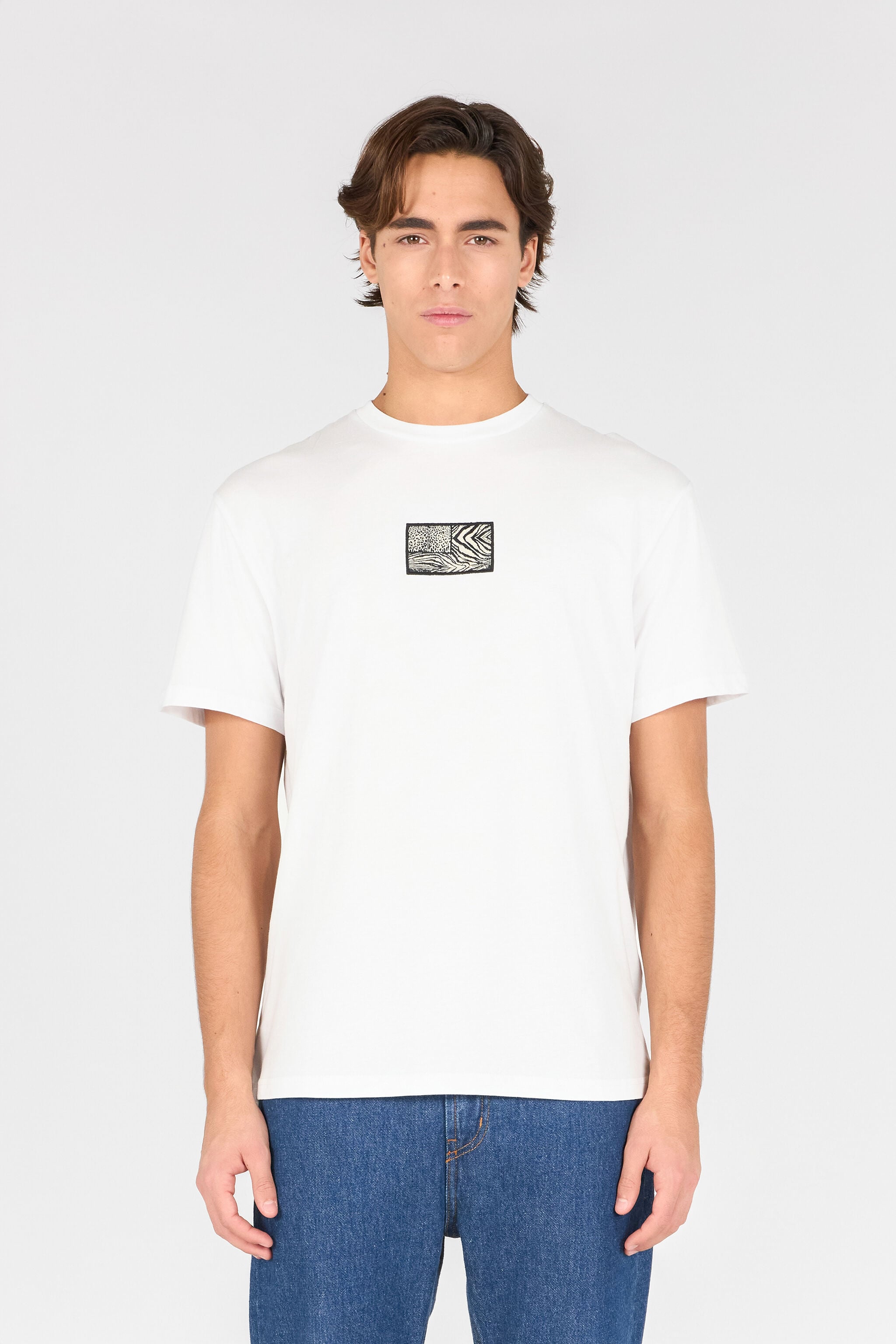 RC Animal print T-shirt RC Animal print T-shirt White OOT60K-JD060