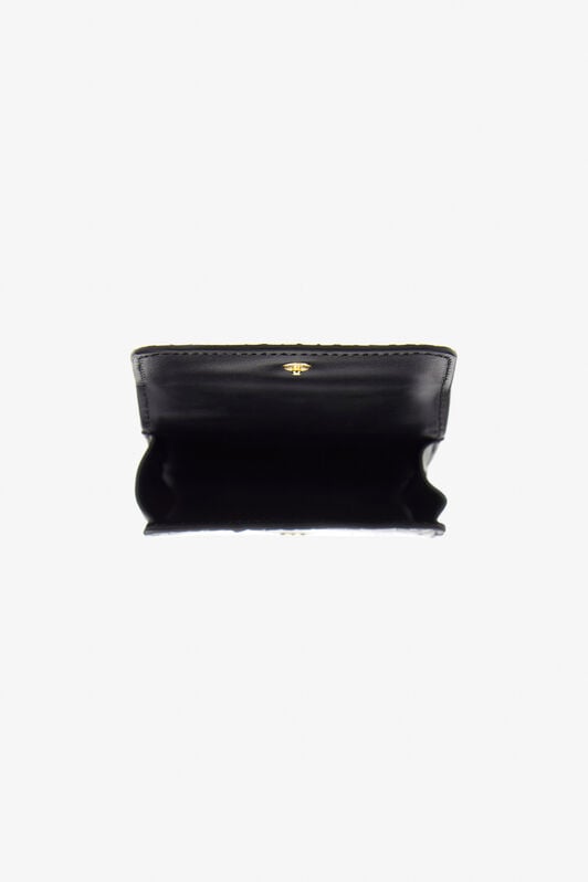 RC Logo Small wallet in printed leather RC Logo Small wallet in printed leather Black TKA004-PZ02S