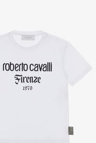 JU T-shirt with RC Logo White TJT60B-JD001