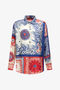 RC Bandana Print Shirt Blue TRT723-4QN05