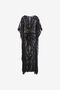 RC Velvet kaftan with Ray of Gold print RC Velvet kaftan with Ray of Gold print Black RWT180-VLI15