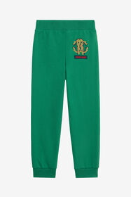 JU Cotton jogger pants GREEN VJT20C-CF050