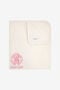 JU Logo print baby blanket JU Logo print baby blanket Pink SJT832-JD001